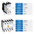 CJX2交流接触器辅助触头F4-11 20 02 31 40辅助触点开关LA1-DN11 F4-22 两开两闭