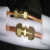 加厚空调铜管延长专用对接头 铜钠子 双接头 铜管加长对丝 免焊接 1匹1.5匹变频对接头 10和6