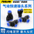 T型塑料气动接头气管三通快速等径PE4mm8PY16毫米PEG10变径12PW16 蓝PEG8-6-8