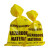 有害废物处理袋黄色高温防化垃圾袋医疗感染生物工业危险品收集袋 明黄色15291CM 加厚