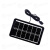 5v10w太阳能充电板5v6w太阳能板usb接口户外发电板5伏光伏板输出 6V 3W钢化玻璃板 线长3米