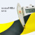 欧迈德（OMAED）警示胶带地线PVC地板胶带交通5S定 位胶带 黑黄色4.0cm*33米（整箱拍63卷）