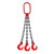 品飚 吊钩吊链 规格 ：起重3T，两腿，链条长度1米 单位： 个