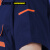 安赛瑞 春夏短袖劳保工作服套装（含裤子）夏季透气劳保服 加厚半袖劳保服 深蓝色 L  11294