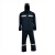 安大叔 D766/C893 深蓝色反光雨衣 分体套装 带帽 3M反光材料 透气PU面料 M码 定做 1套