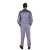 斯卡地尔（Scotoria）夏季工作服套装 分体式长袖工装舒适高棉 CVC1401双灰色 1套4XL码