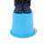 兰诗（LAUTEE）DA2157 多规格塑料水桶手提桶加厚水桶 口径32.5*高30约15升  5个装蓝色