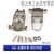 DB9/DB15公头/母头/外壳 焊板焊线式 RS232 串口接口金属外壳DR9 DB9金属外壳银色(2只)