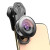 apexel 专业手机广角鱼眼增距超广角微距外置高清远程抖音视频直播拍摄单反摄像头户外苹果安卓通用 超薄星光滤镜+超薄CPL滤镜