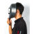 嘉博森手持式电焊面罩半自动焊帽氩弧焊工塑料防水加厚焊接焊机脸部 面罩送8号镜片2黑2白
