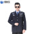 沸耐笙 FNS-23235 保安工作服套装男长袖制服 藏青色西服套装165/M 1套