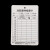赫思迪格 消防检查记录卡 登记卡标签卡 消防器材卡片100张 8.5*12.5cm/张 HGJ-1803