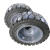 工程车叉车运输车实心轮胎400850088工厂车间设备专用加厚耐磨 65010充气型轮胎带5孔钢圈
