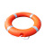 创悟邦 救生圈 CCS橙色成人救生圈 船用漂流救援 抗洪防汛加厚实心塑料救生圈 FB1502