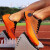 随梦郎（SUIMENGLANG）钉鞋田径短跑男学生女体育比赛跑步跳远中长跑钉子鞋运动鞋鸳鸯款 259彩色 40