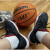 伦纳德2代篮球鞋男NB白红樱花粉耐磨气垫减震双气垫实战运动球鞋 白绿 44.5