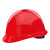 伟光 安全帽 新国标 ABS透气夏季安全头盔 圆顶玻璃钢型 工地建筑 工程监理 电力施工安全帽 红色【圆顶ASB透气】 旋钮式调节