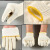 500g劳保手套棉线工作加厚耐用透气棉纱手套线手套防护手套 500g 耐磨王（黄边）：10双价 XL