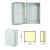 KEOLEA 塑料防水盒户室外防水接线盒室外监控端子盒 360x360x160 