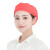 承琉纺织女工工作帽子一次性网帽工厂厂防尘透气车间卫生 白色