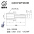 PP螺纹接头 美制27牙NPT电磁阀接头 10-32水嘴 28牙UNF螺纹接头 3.2mm（1/8）—1/8-27NPT螺纹 现货