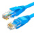 胜为 六类千兆网线 CAT6类非屏蔽网络跳线 无氧铜路由器宽带网络连接跳线 蓝色 10米 LC-6100C