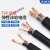 定制津达国标铜芯护套线2芯3芯软橡套电缆线RVV1.5 2.5 4 6平议价 3芯4平方(10米)