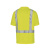 代尔塔 404018 荧光可视工作服短袖T恤款黄色S码1件装