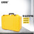 安赛瑞 手提工具箱 设备仪器安全防护箱 防潮防水防震箱47.8×36×21.8cm黄色空箱 2A00158