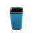 月桐（yuetong）正方形双层垃圾桶客房桶 YT-KFT6 20×20×35cm 12L 蓝色 1个