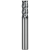 韩纳68度钨钢铣刀4刃不锈钢钛合金专用立铣刀加工中心CNC数控刀具 1.5x4xΦ4x50-4F