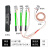 10kv高接地线 JDX-NL高压接地线 配电室内母排接地线 10kv短路接地线 35kv绝缘接地棒 1米*3+3米配0.5米接地棒