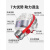 兴安友安消防防毒防火防烟面具面罩TZL30自救呼器硅胶器材 无包装演习面具