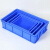 张氏艺佳 加厚塑料可配盖子周转箱物料配件箱塑料养鱼箱 蓝色X5#470*350*170 