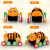 小蜜蜂玩具车儿童0-3-1-岁宝宝电动翻斗车万向轮小车耐摔 小蜜蜂翻斗车