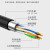 讯浦 室外5对大对数线缆 市话电缆 HYA-5*2*0.4 阻燃材质1米