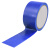 ihome 蓝色警示胶带 地面划线胶带斑马线胶带安全标识胶带48mm*18米 10卷