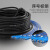 优联星 铠装光纤跳线 SC-SC 单模4芯 黑色 120m KZ4SC120