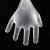 鸣固 一次性手套 透明CPE手套洗碗手套家务用防水防护手套劳保均码 1000只/10袋（现货）