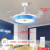 梵靓（FLDJL）旗舰照明智能离线语音儿童房吊扇灯护眼LED透镜节能一体 哆啦A梦 42寸变频遥控