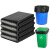 垃圾袋垃圾袋加厚黑色平口商用物业垃圾袋大号式垃圾袋 黑宽70x长80x厚3.5丝全新料=200