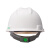 梅思安/MSA V-Gard ABS标准型V型安全帽一指键帽衬 带下颚带工地施工头盔 白色 1顶 可定制 IP