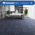 洁力（Clean Power） 方块拼接地毯 办公室会议客厅 防滑地垫商用 CP1102浅灰色