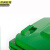 京洲实邦  120L绿色厨余垃圾 垃圾分类垃圾桶 国标干湿垃圾分类户外塑料垃圾桶 JZ-LJT10004