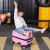 菲华丹特（FERV&DANT）儿童拉杆箱可坐骑20吋骑行万向轮旅行箱24男女小孩行李箱拖箱 蓝色 24寸双层防爆拉链托运箱