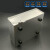 铝盒铝壳屏蔽盒钣金铝壳铝板折弯机箱DIY壳体仪表壳XR-66 高110*宽275*长250