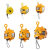 弹簧平衡器现货吊机自锁式悬挂拉力平衡吊助力器塔式弹簧平衡 EW3(13kg1.5米cd2