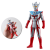 万代（BANDAI）宇宙英雄 奥特曼超人儿童玩具 500系列软胶人偶（约高14CM） 05艾斯