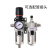 气源处理器AC3010-03气动油水分离器空压机气泵调压过滤器二联件 自动排水AC301003D