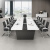 会议室长桌10人简约现代培训桌条形桌椅子带会议桌椅组合定制 .米*1.米